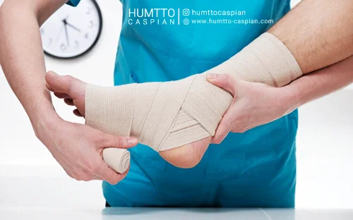 humttoهامتوکاسپینhiking-running-Sprained-ankle